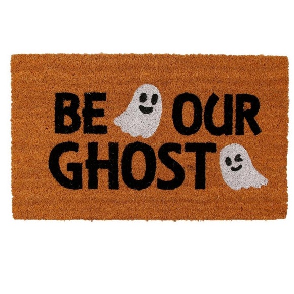 Spellbound 18x30” Halloween Be Our Ghost Coir Door Mat NWT - Picture 1 of 1